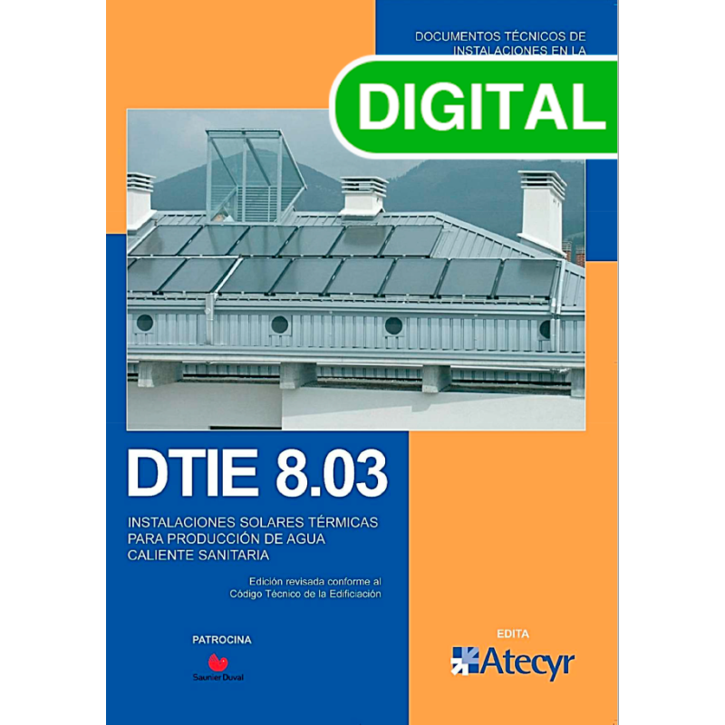 DTIE 8.03 INSTAL SOLARES TERMICAS PARA PRODUCCION ACS