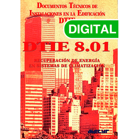 DTIE 8.01 RECUPERACIÓN DE ENERGÍA EN SISTEMAS DE CLIMATIZACIÓN