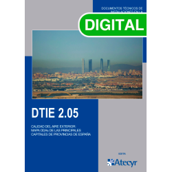 DTIE 2.05 CALIDAD DEL AIRE EXTERIOR MAPA ODAs DE LAS PRINCIPALES CAPITALES DE PROVINCIAS DE ESPANA