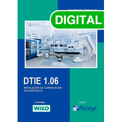 DTIE 1.06: INSTALACIONES DE CLIMATIZACIÓN EN HOSPITALES