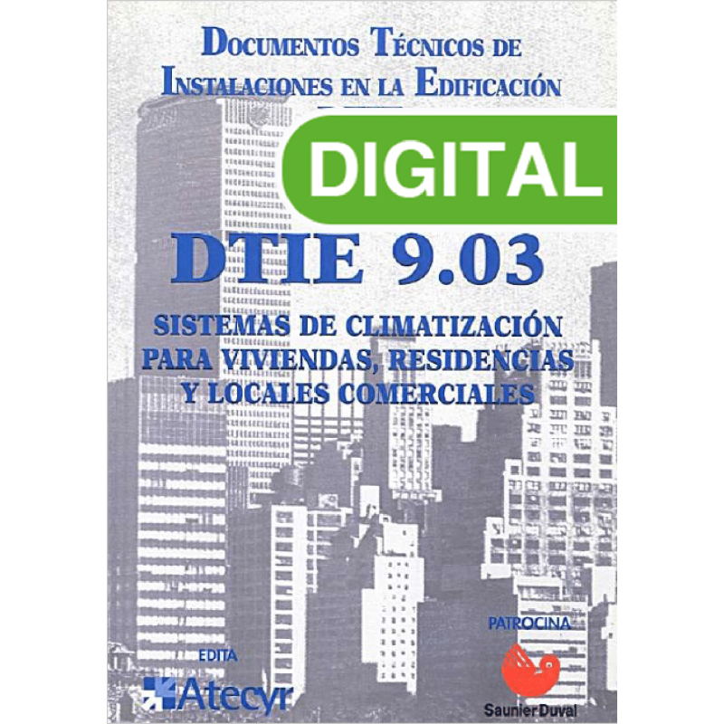 DTIE 9.03 SISTEMAS DE CLIMATIZACIÓN PARA VIVIENDAS, RESIDENCIAS,LOCALES